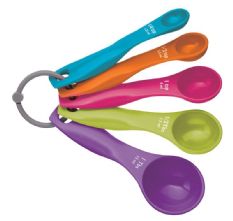 Colour Works 5 Piece Measuring Spoon Set